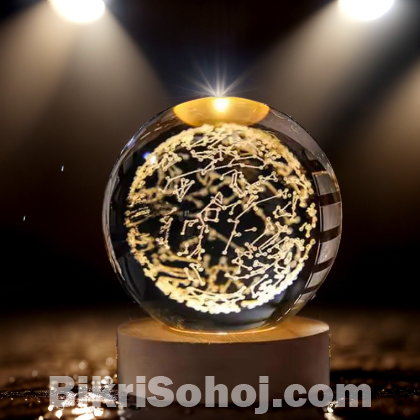 3D Color Changing LED crystal Ball